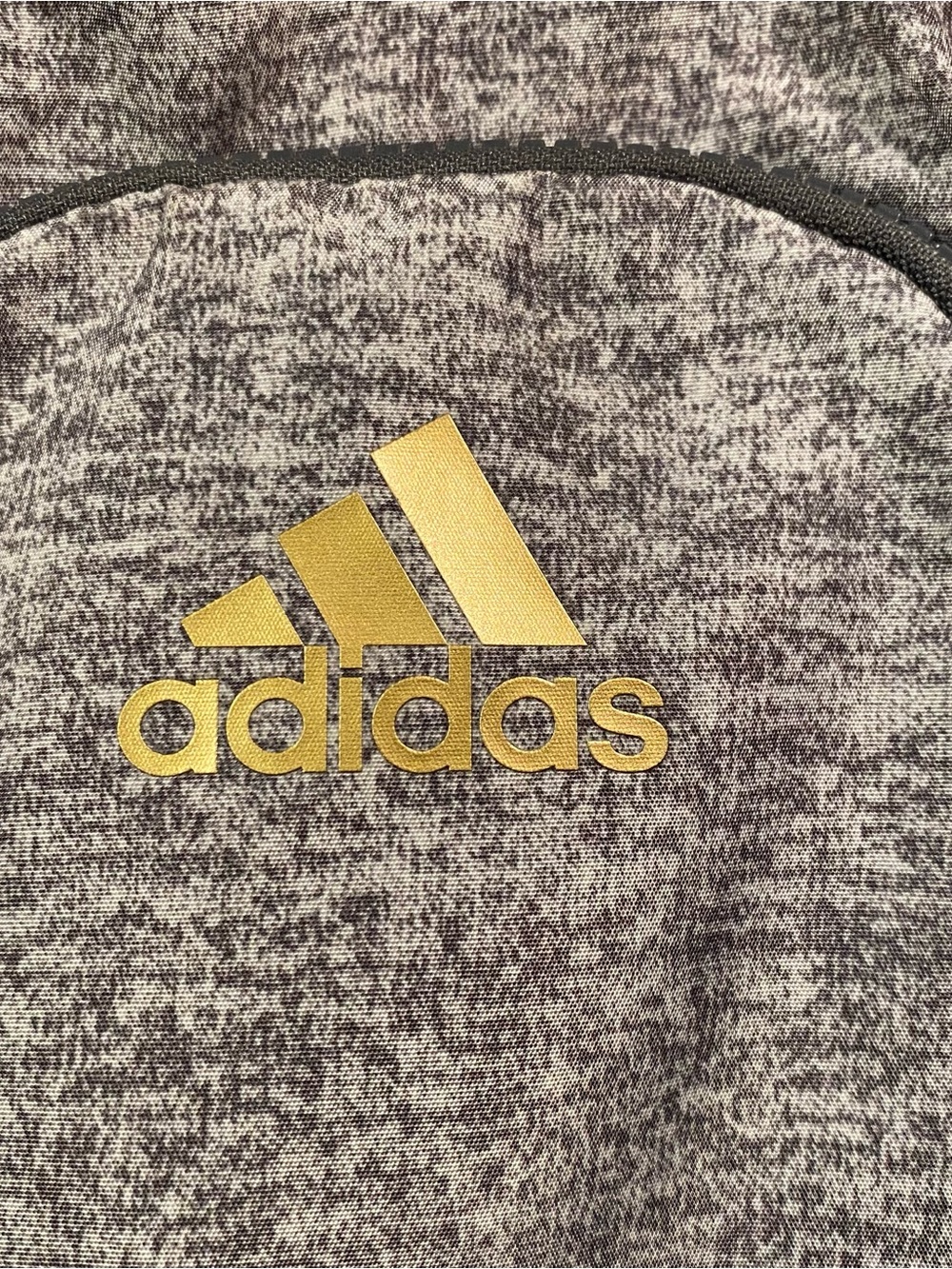 Adidas Heather Gray Mini Backpack Purse - Like New - Picture 2 of 8